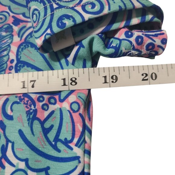 Simply Southern Pink and Blue SWIRLY Top Seashells Beach Small - Picture 10 of 16